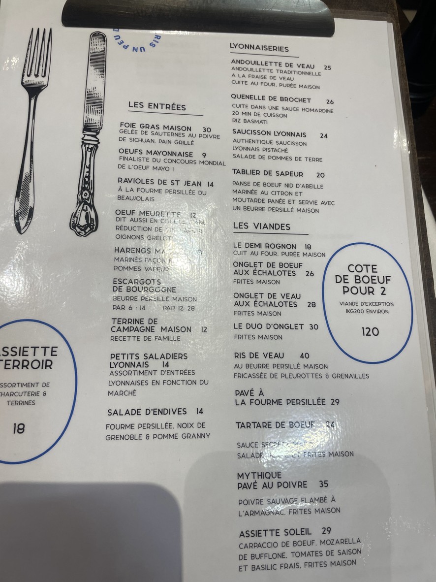 L'opportun menu 1