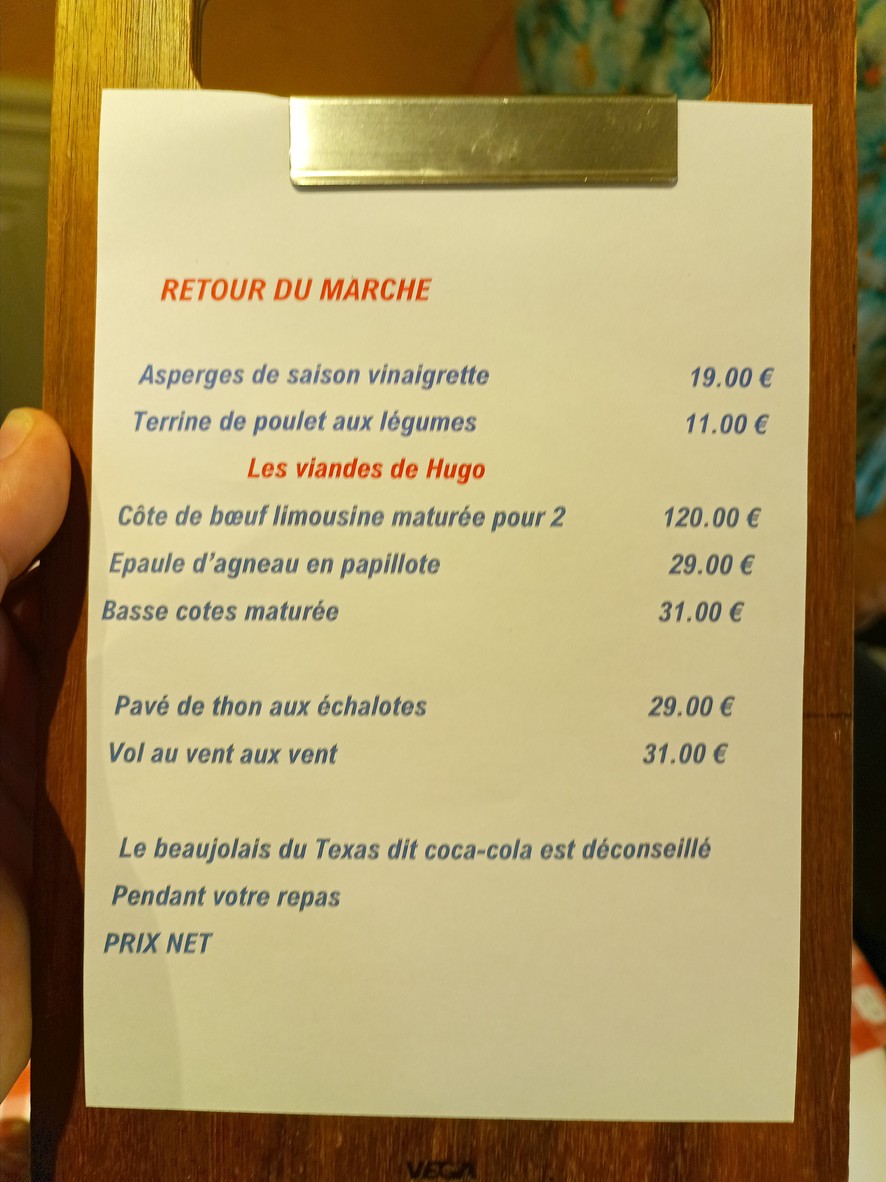 L'opportun menu 3
