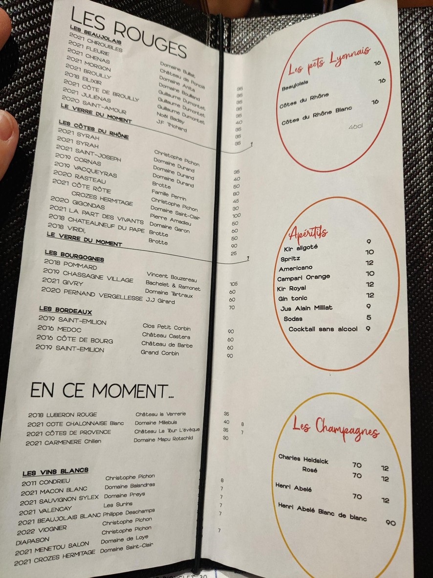 L'opportun menu 6