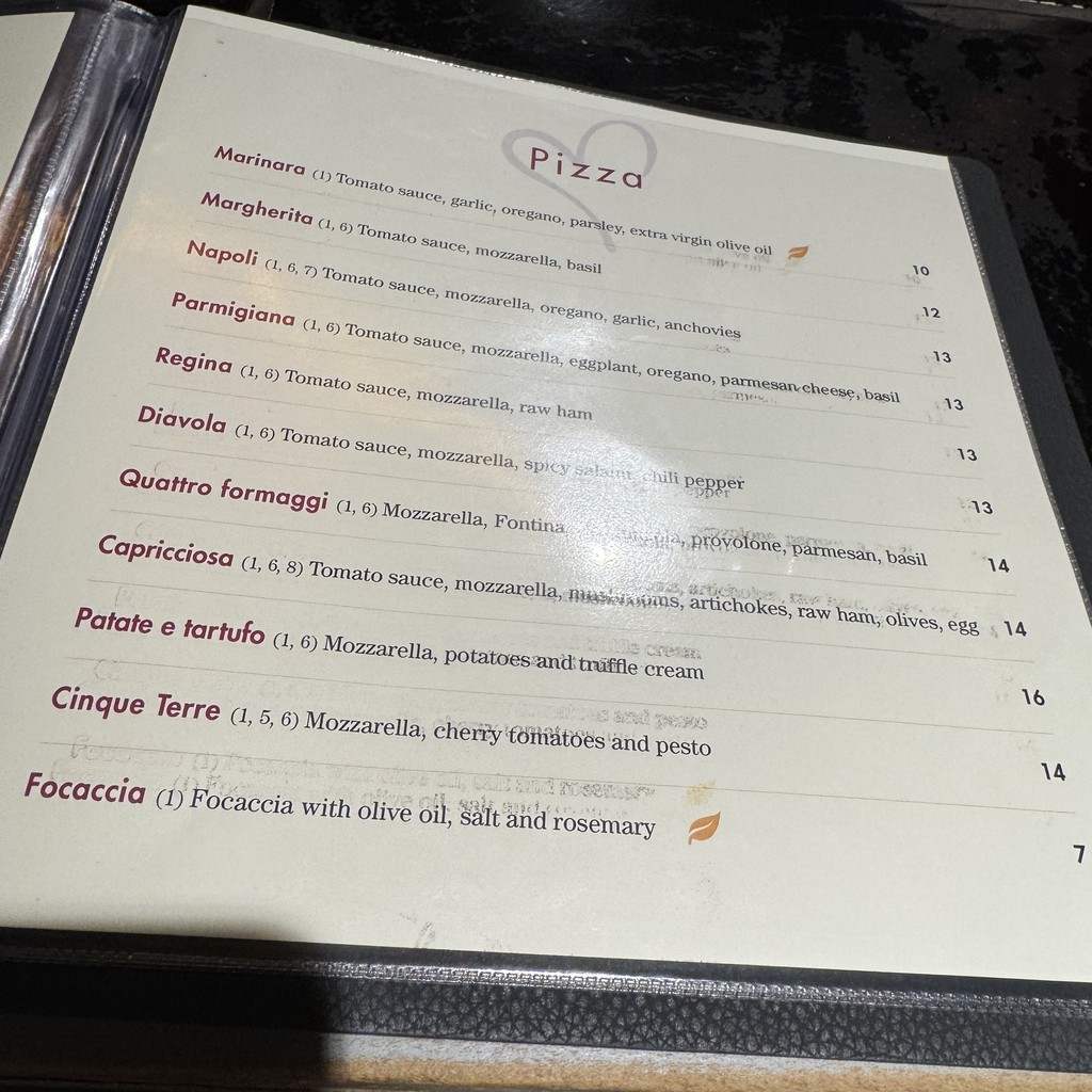 That's Amore Restaurant menu 6
