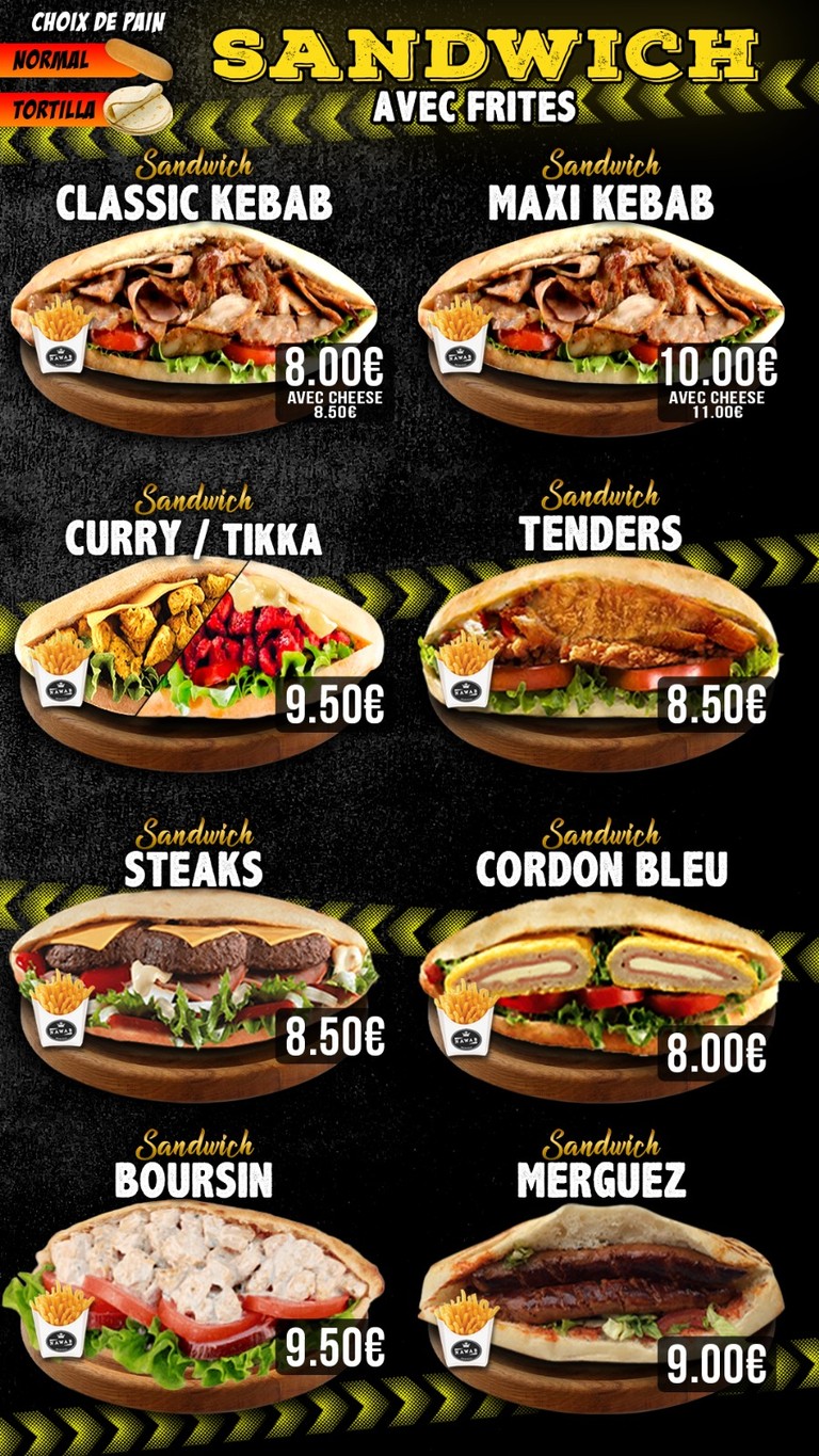 Nawab Kebab menu 2