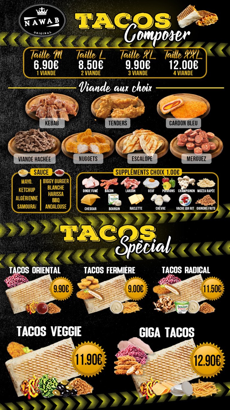 Nawab Kebab menu 3