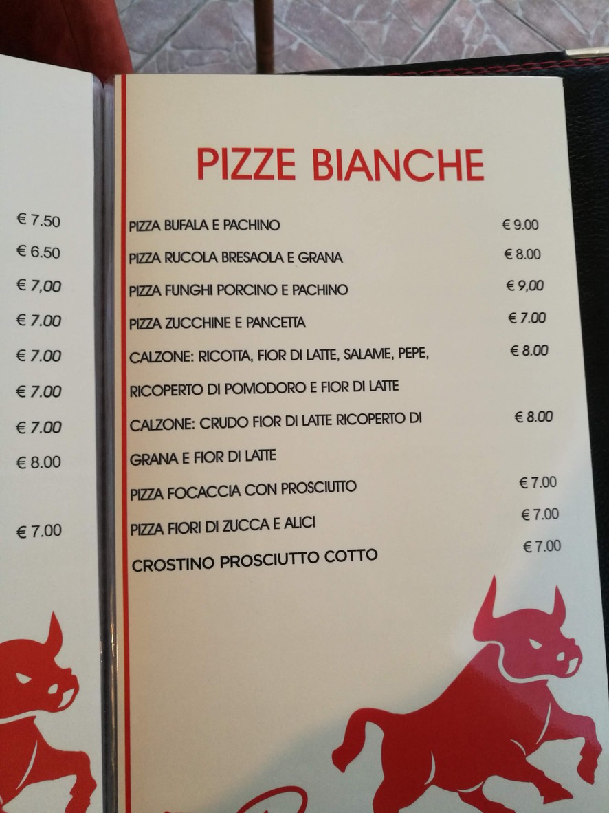 Ristorante Pizzeria Tiburtina "Toro Rosso " menu 4