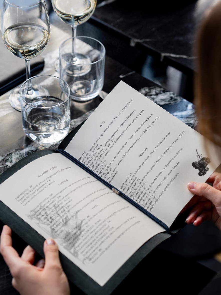 Restaurant Epoca menu 1