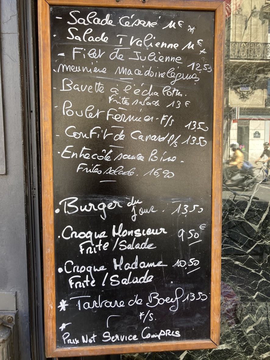 Le Rallye du Nord menu 2