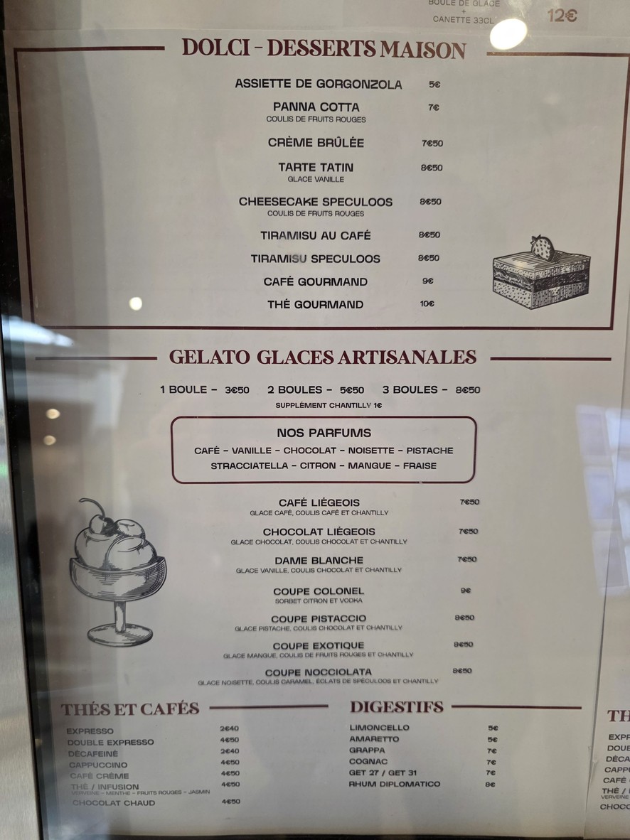 Arcades披萨 menu 5