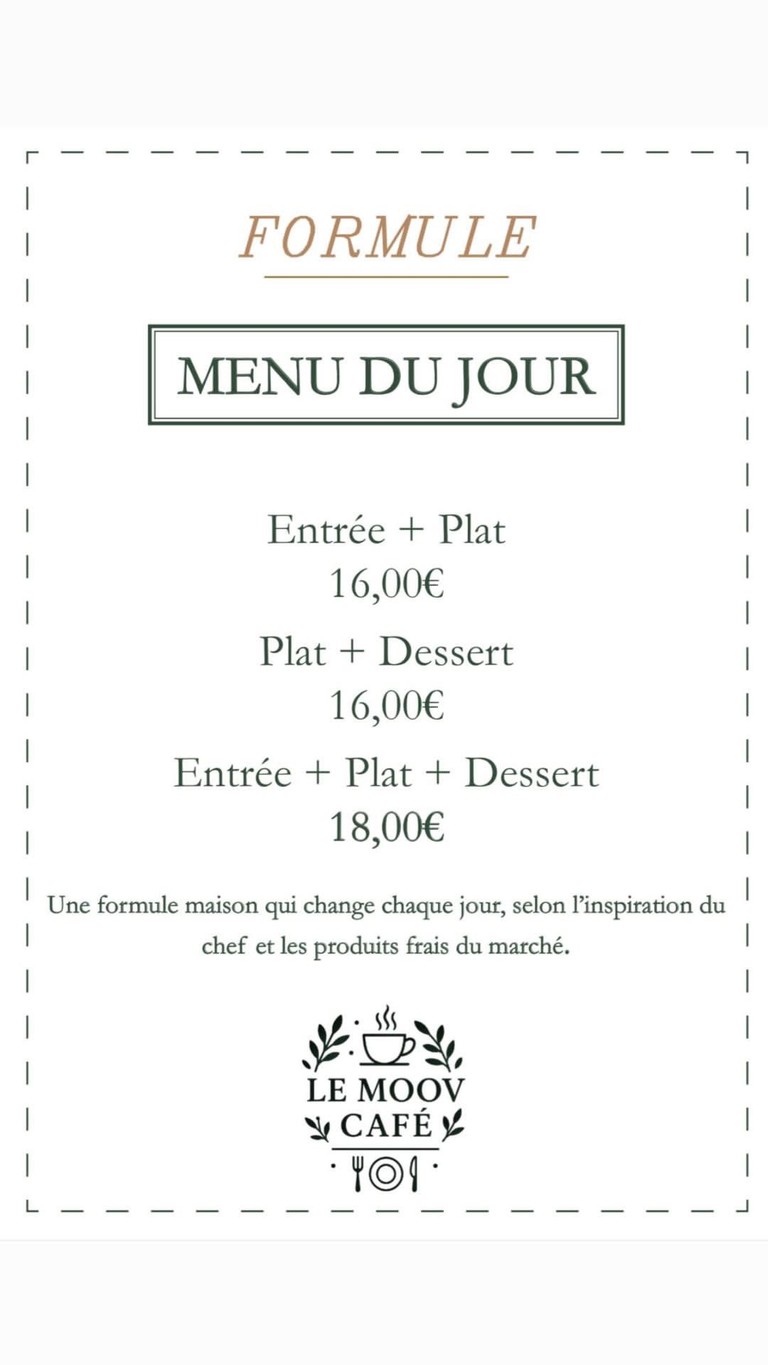 LE MOOV CAFÉ menu 1