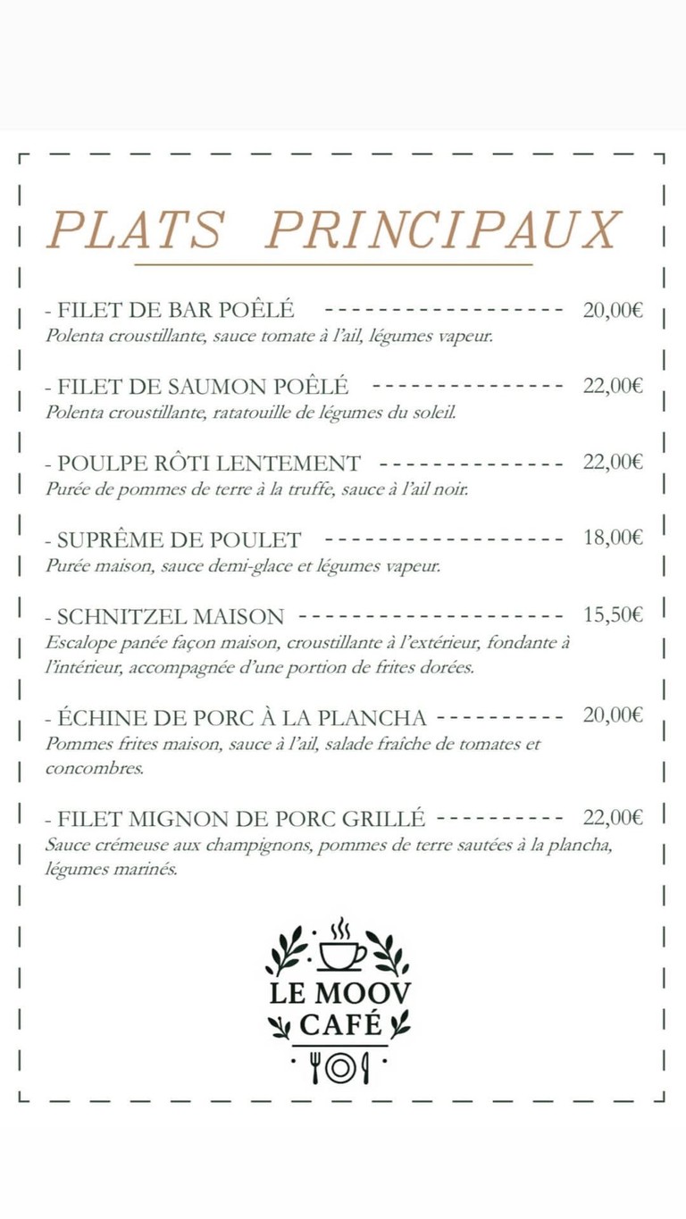 LE MOOV CAFÉ menu 4