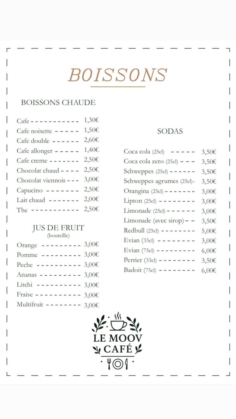 LE MOOV CAFÉ menu 6