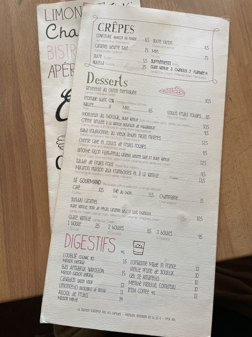 Café Eugène menu 4