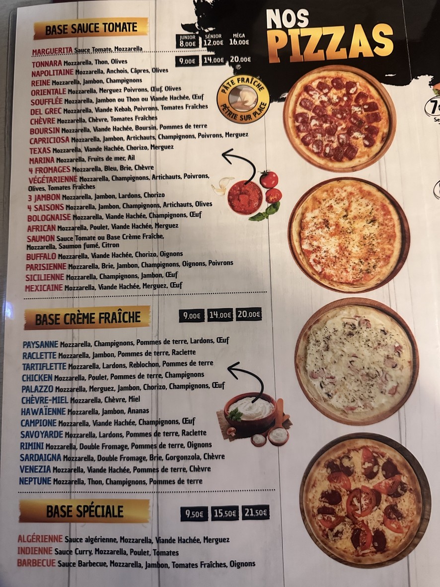 Allo Pizza Express menu 2