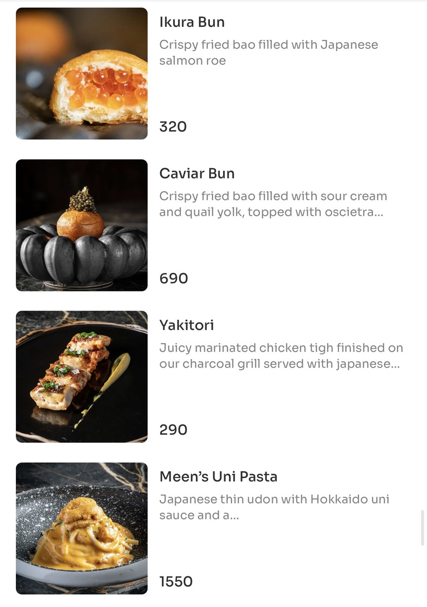 Fuego menu 3