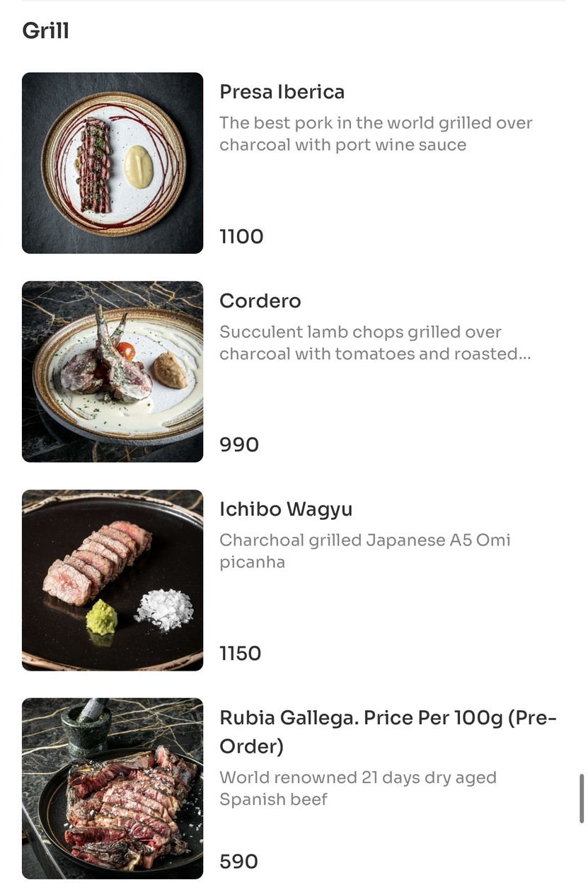 Fuego menu 7