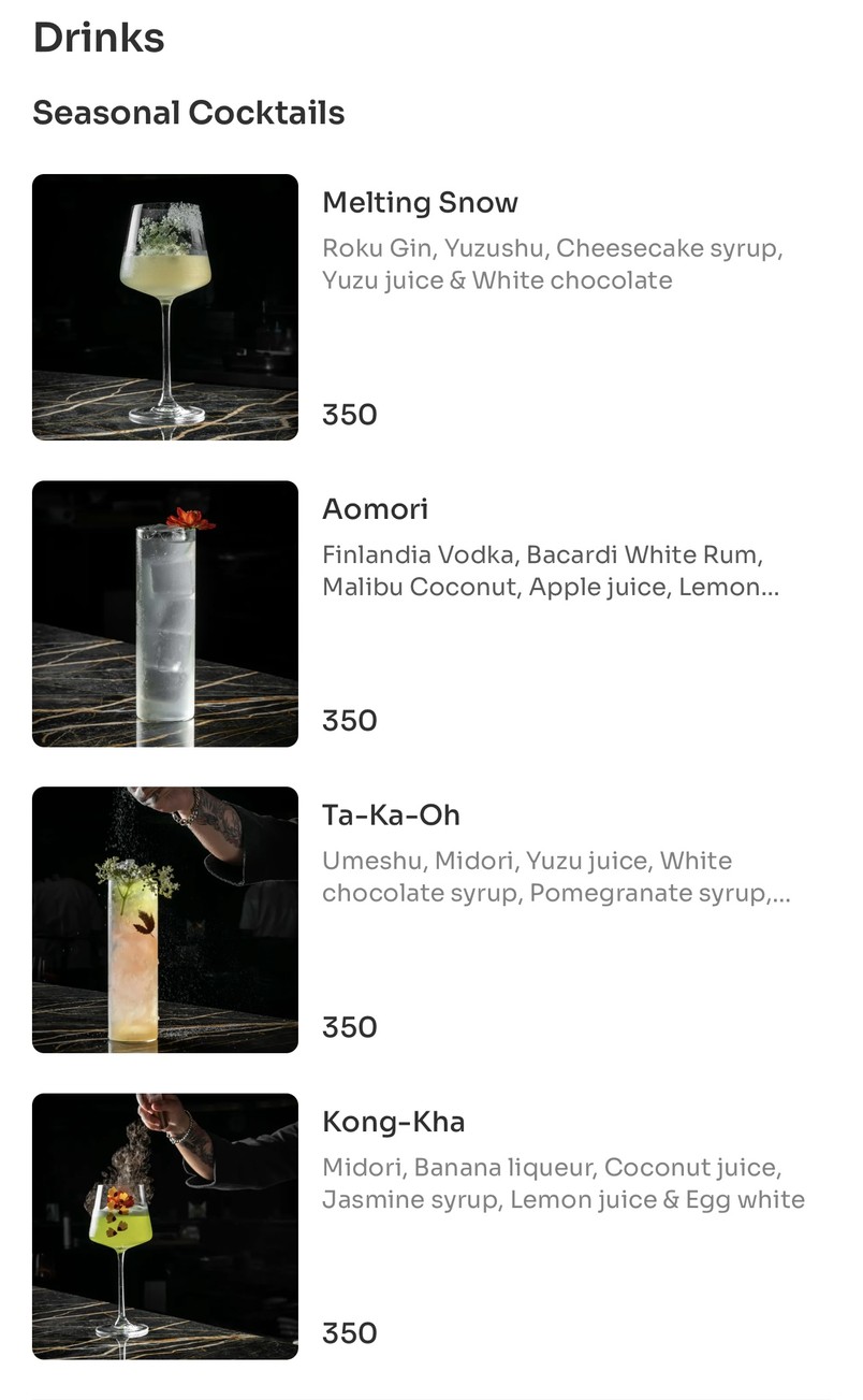 Fuego menu 10