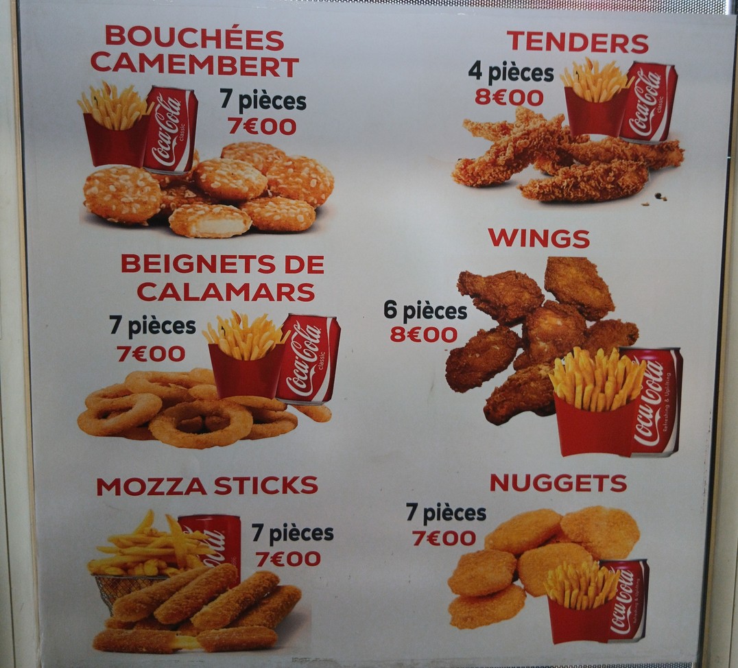 O'MAGIC le Blanc-Mesnil menu 1