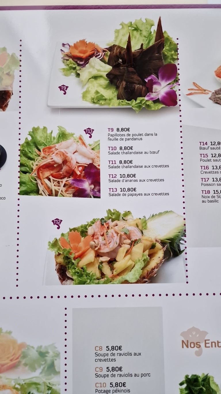 Fortai menu 2