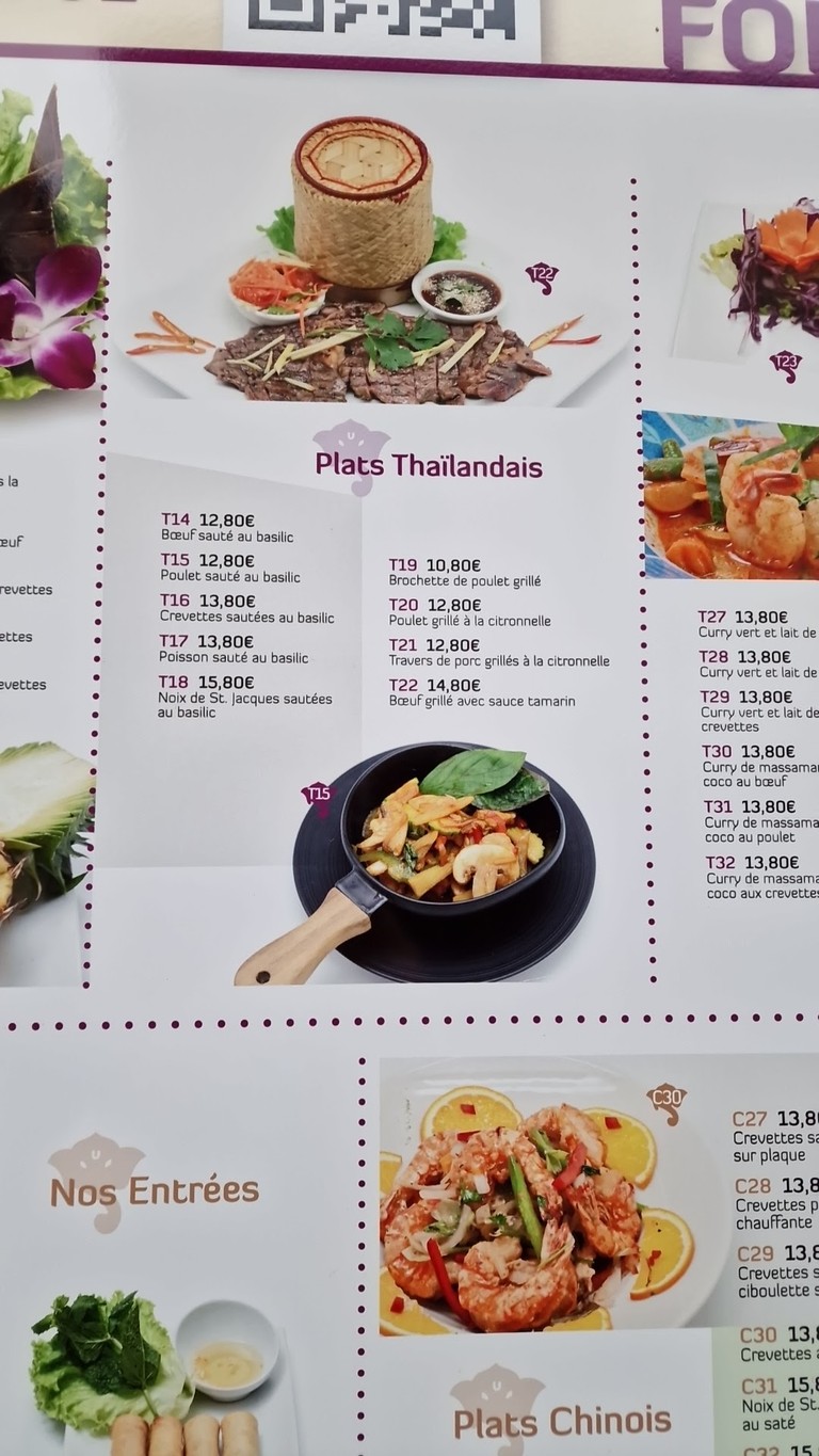 Fortai menu 3