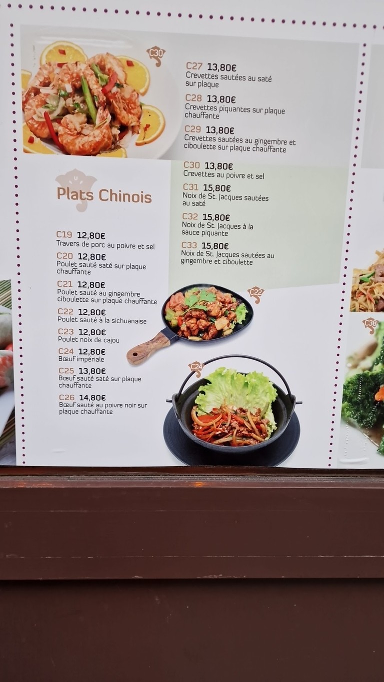 Fortai menu 8