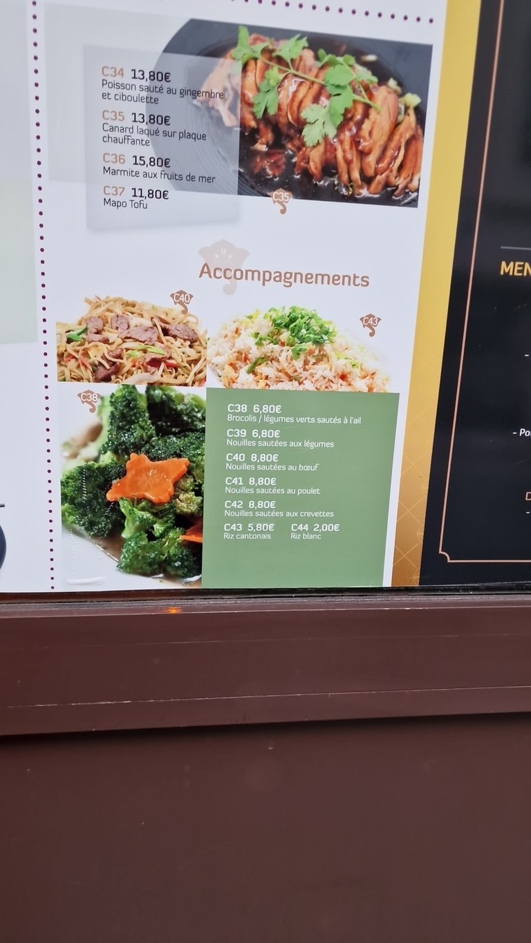 Fortai menu 9