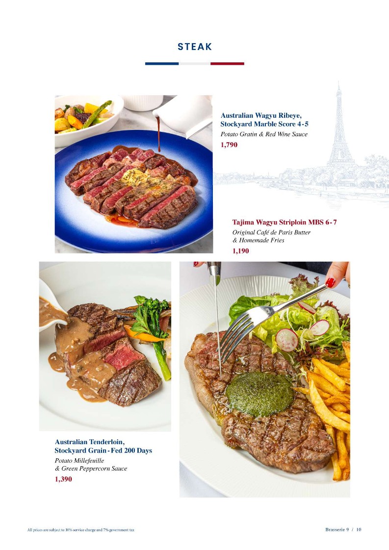 Brasserie 9 menu 4