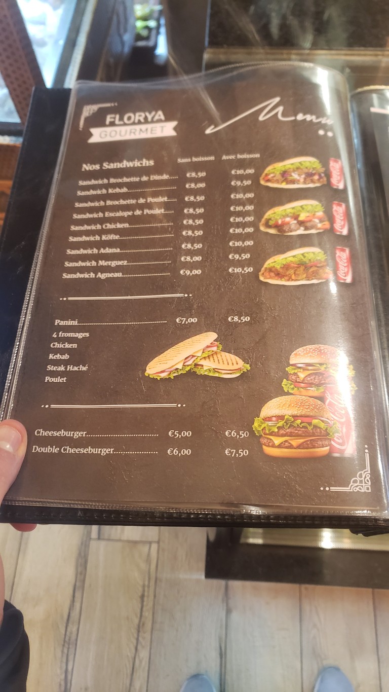 Restaurant Florya menu 2