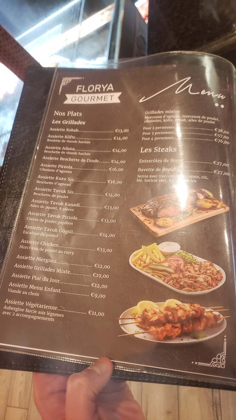 Restaurant Florya menu 3