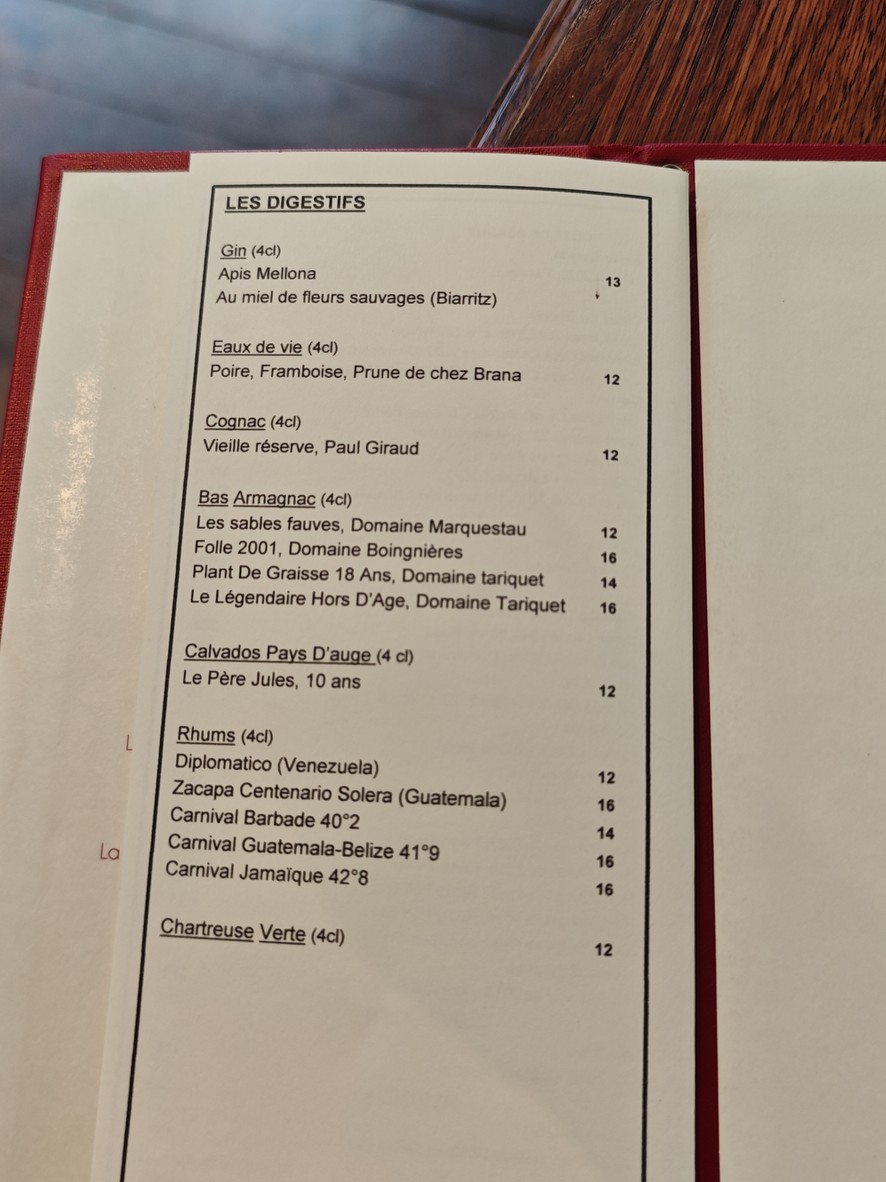 La Cantine Du Troquet Dupleix menu 4