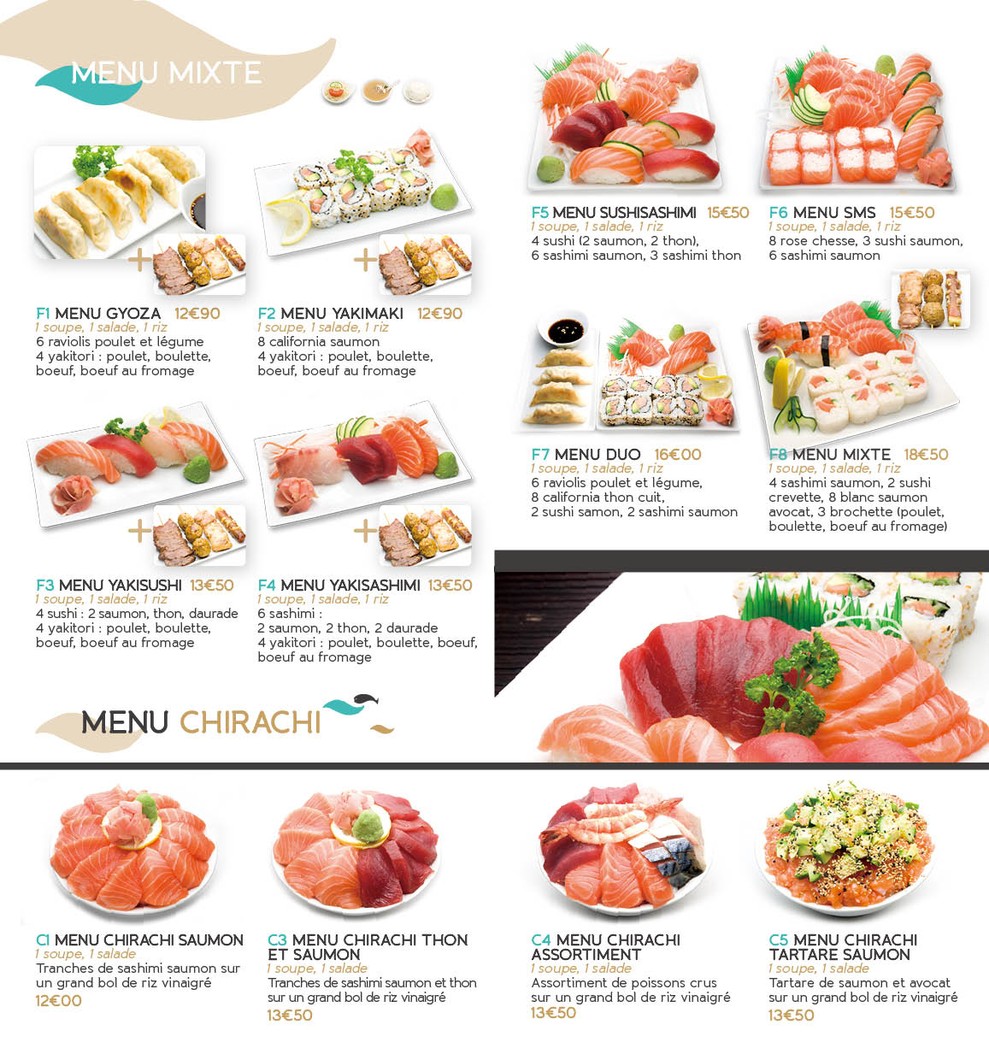 Bishoku menu 2