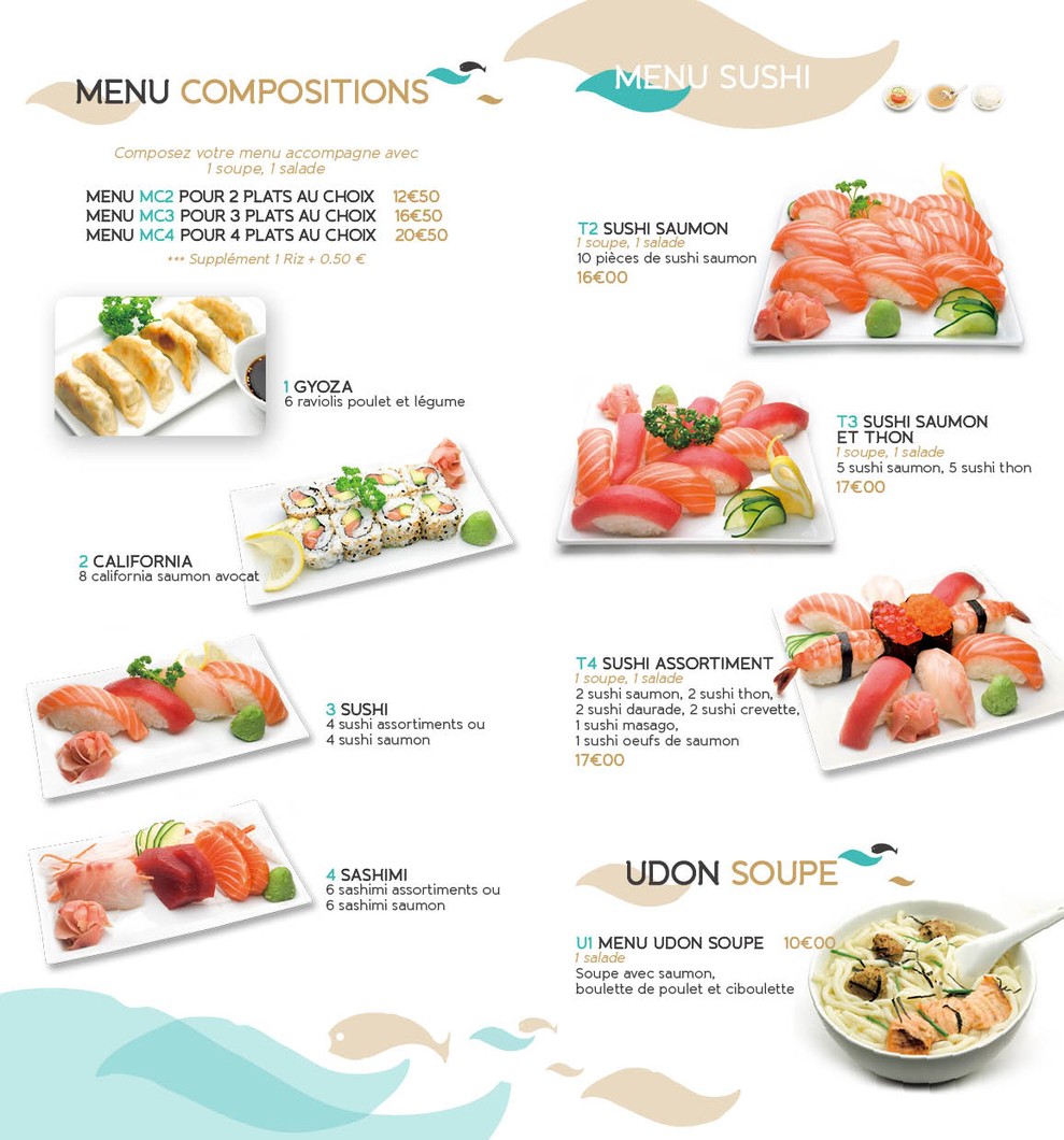 Bishoku menu 3