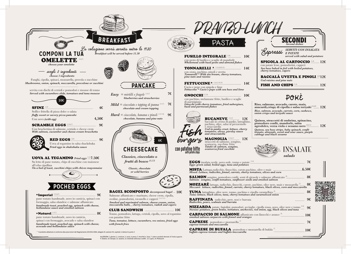 Flour Farina e Cucina menu 1