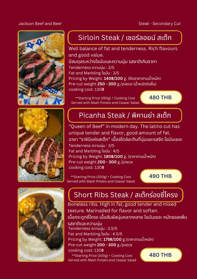 Jákson menu 2