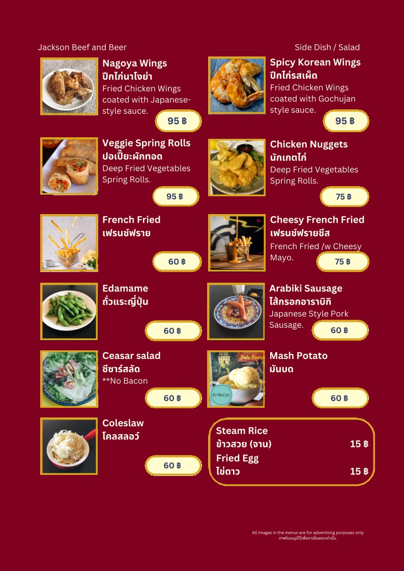 Jákson menu 7