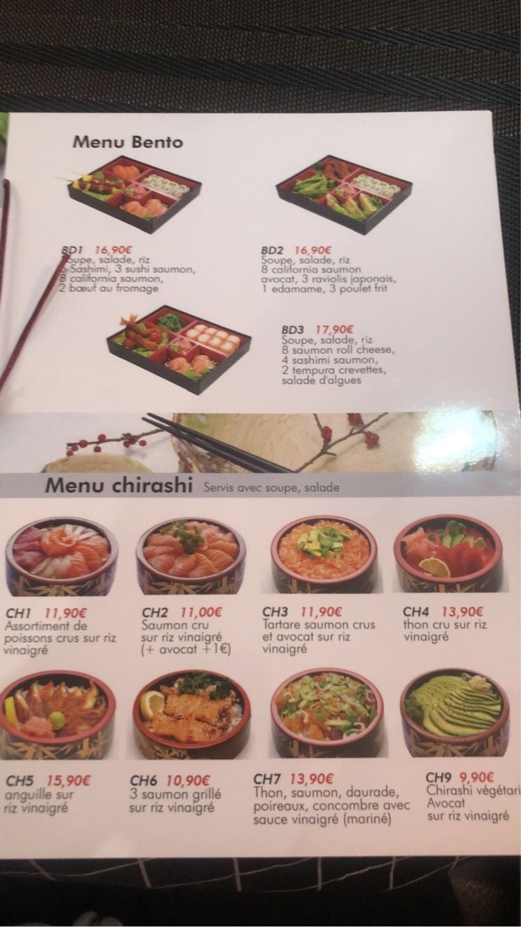 Ogaya Sushi menu 4