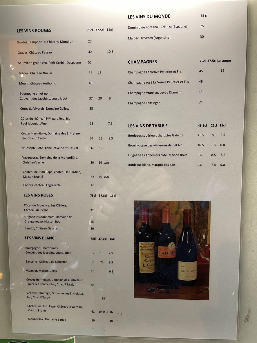 Au 35 menu 3