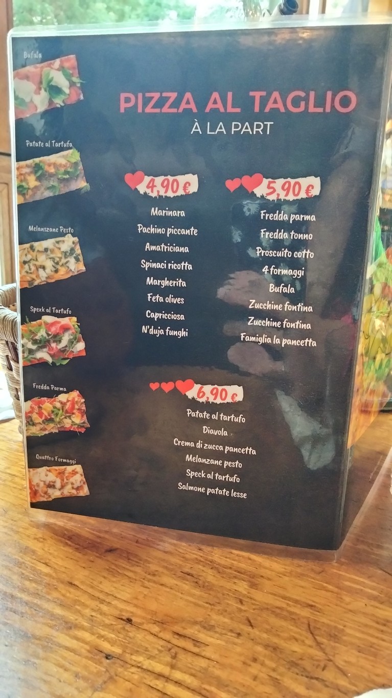 Mamma Roma menu 2
