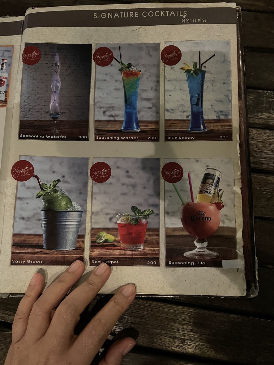 Seasoning Bar & Restaurant menu 2