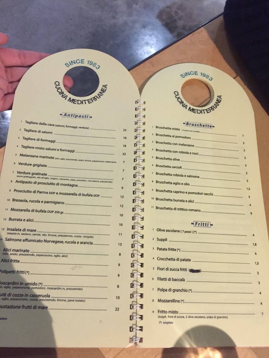 L'Insalata Ricca - Montagnola menu 1