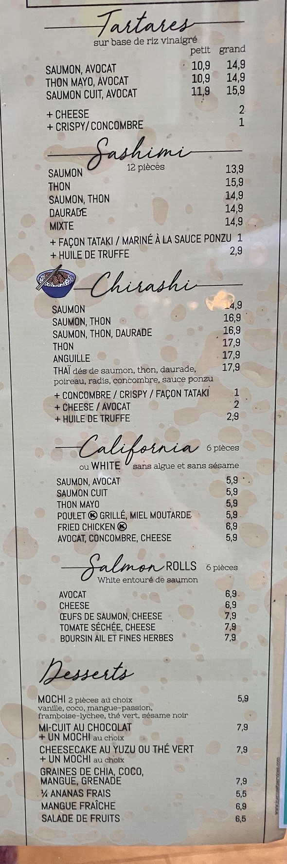 Ponzu Paris 16 menu 6