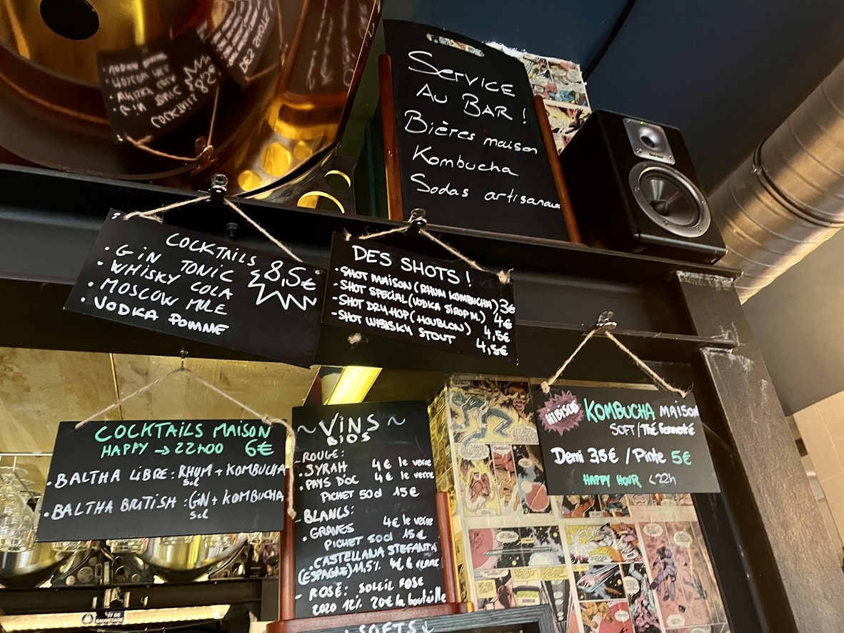 MICRO BRASSERIE BALTHAZAR menu 3