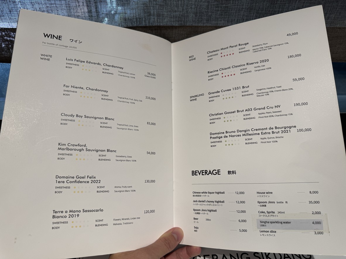 Gebang Sikdang Seongsu menu 4