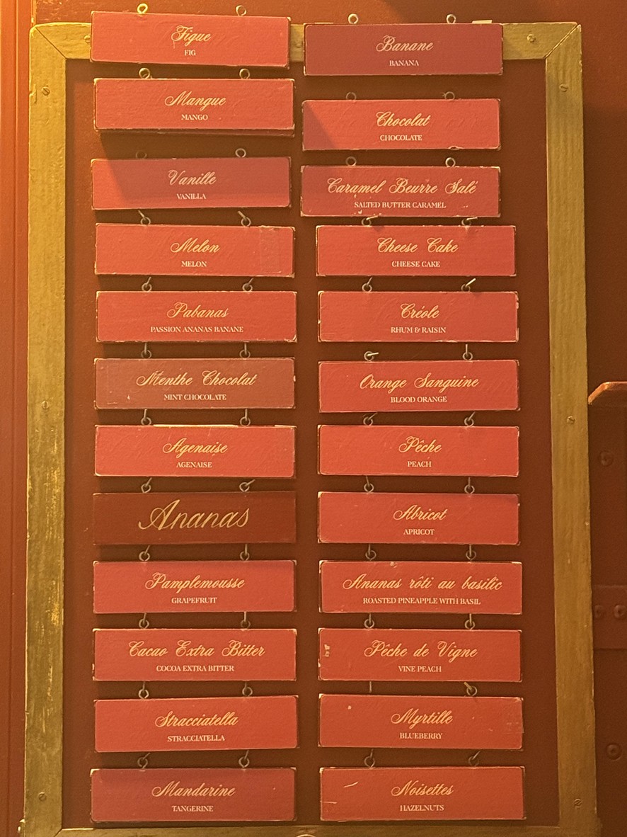 Le Flore en l'Île menu 2