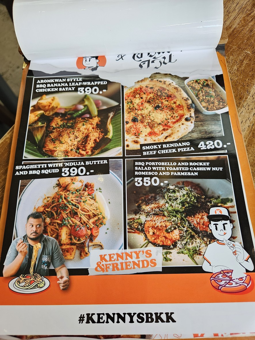 Kenny's BKK - Ari menu 1