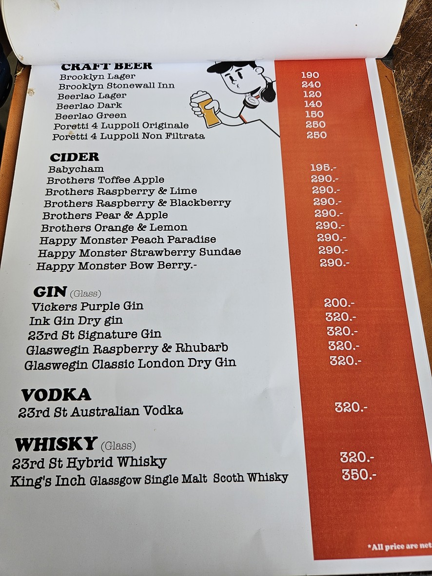 Kenny's BKK - Ari menu 4