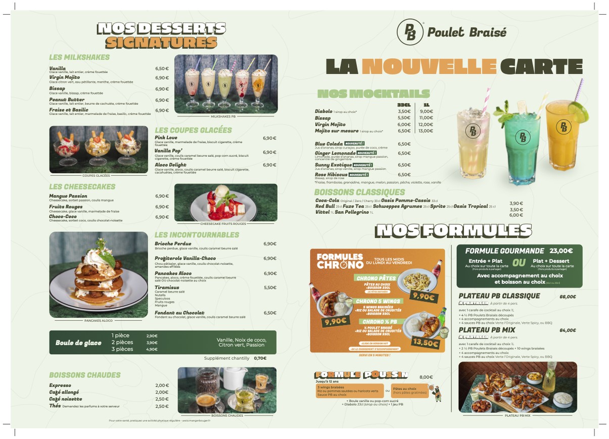 PB Pollo Braseado Ivry menu 5