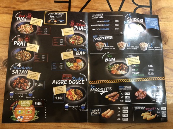 Asian food by BAZE Clichy