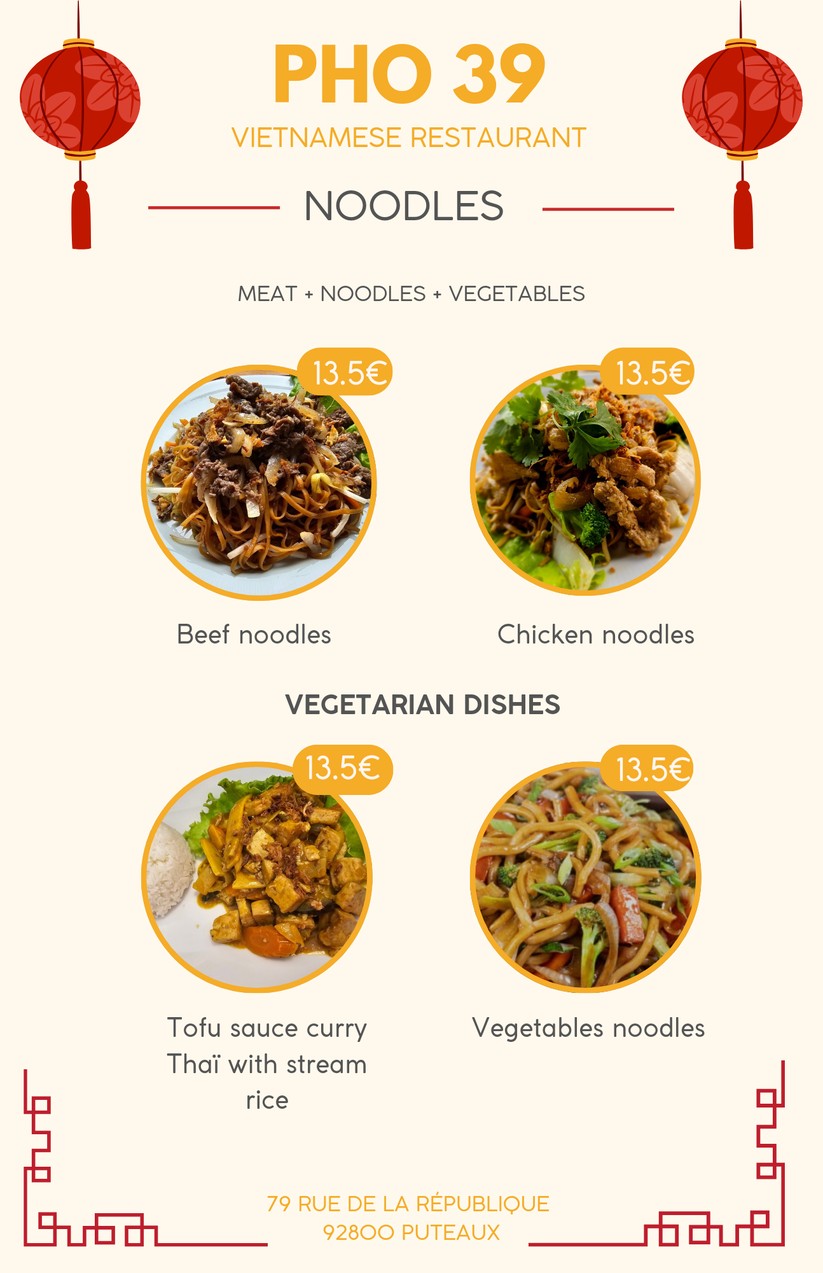 Pho 39 menu 3