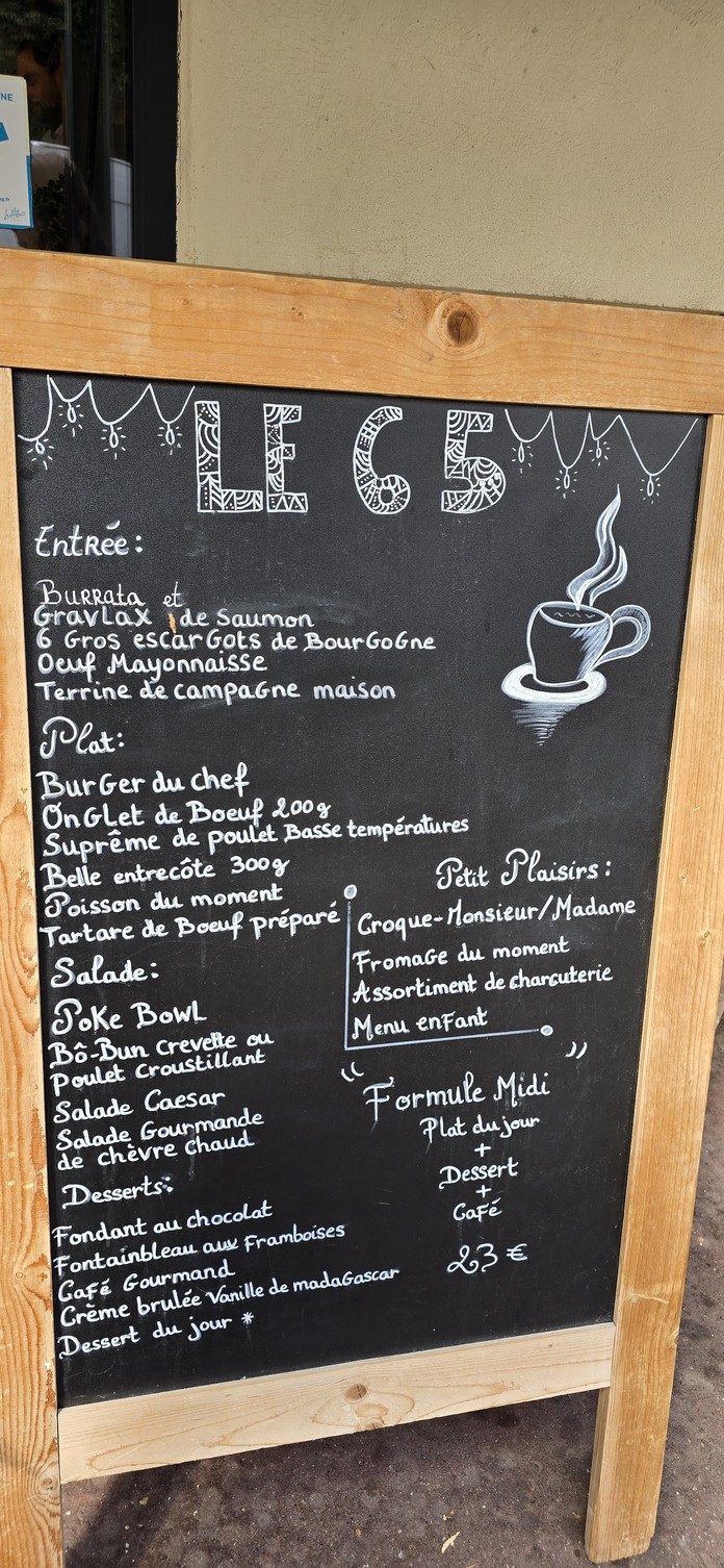 Le 65 menu 1