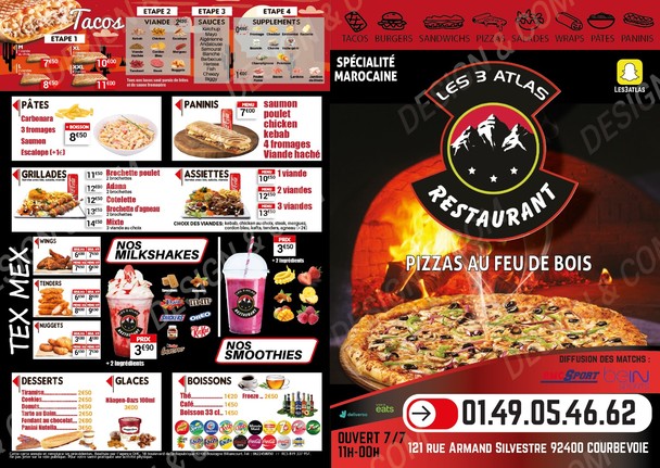 Restaurant Les 3 Atlas