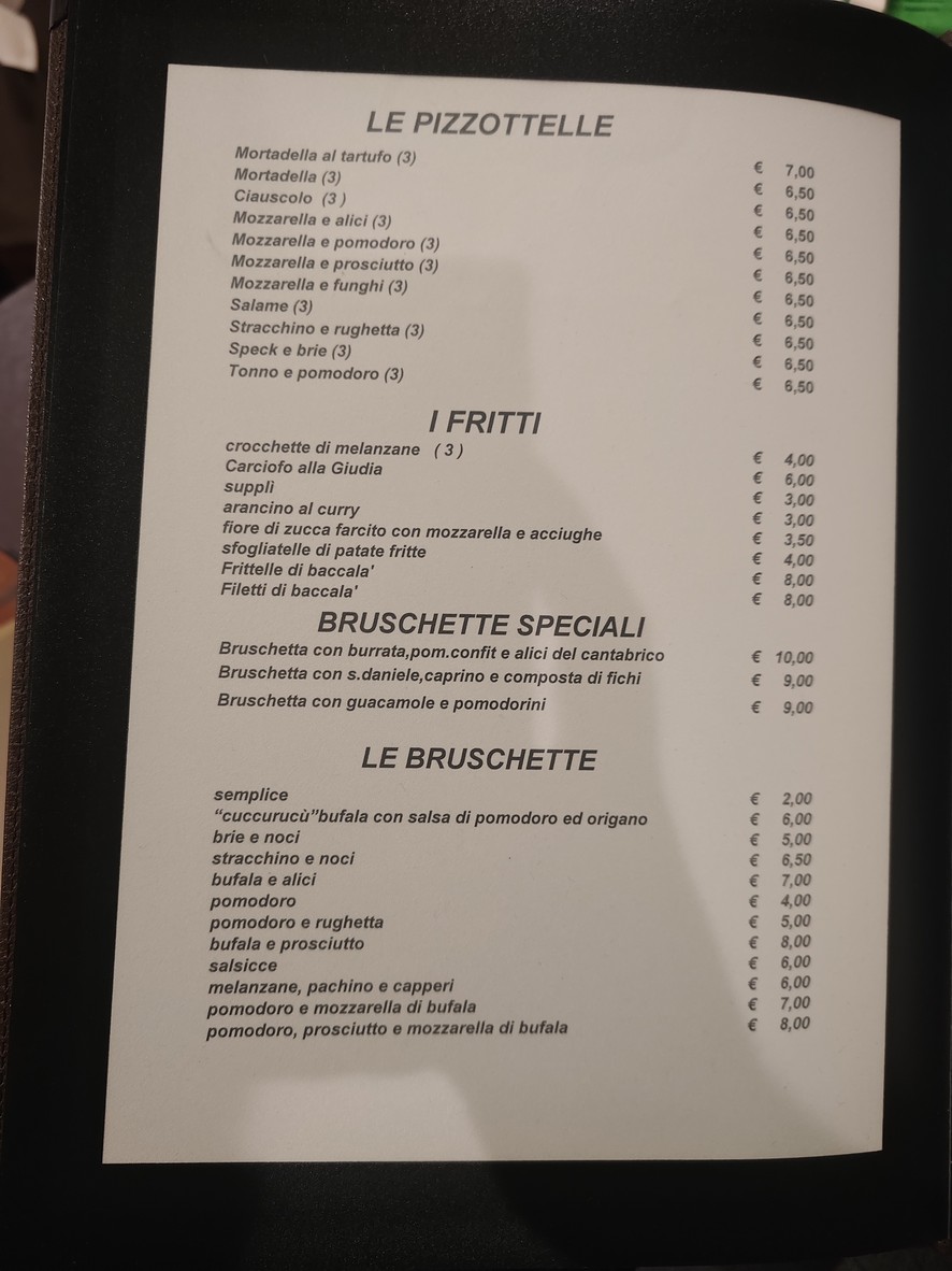 Ristorante Cuccurucu' menu 1