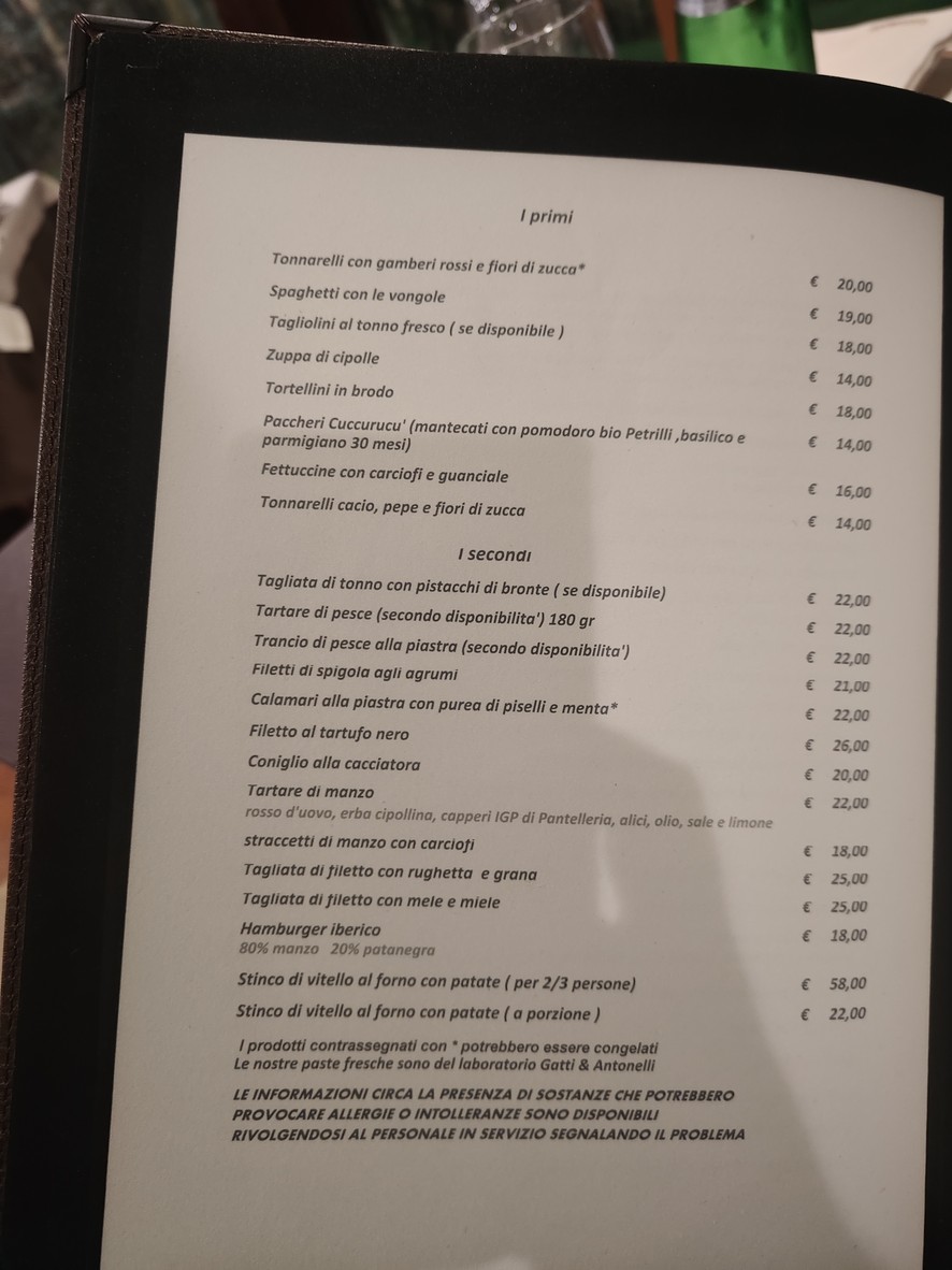 Ristorante Cuccurucu' menu 3